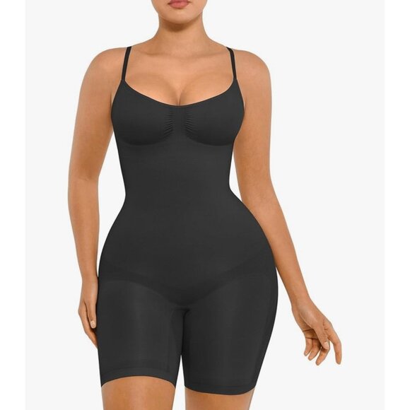 FeelinGirl Shapewear Bodysuit for Women Tummy Control Body Shaper Seamless Shape - Picture 1 of 5